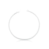 Pulsera Ciempiés de Plata (2mm) 18cm