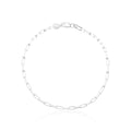Pulsera de plata para hombre con eslabones cuadrados Cartier, 20 cm - Para hombre